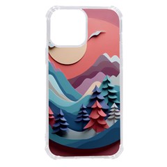 Paper Art Pastel Iphone 13 Pro Max Tpu Uv Print Case