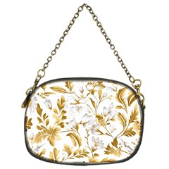 Flowers Gold Floral Chain Purse (one Side) by Vaneshop