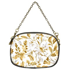 Flowers Gold Floral Chain Purse (two Sides) by Vaneshop