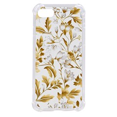 Flowers Gold Floral Iphone Se