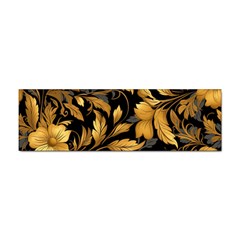 Flower Gold Floral Sticker (bumper) by Vaneshop