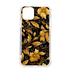 Flower Gold Floral Iphone 11 Pro 5 8 Inch Tpu Uv Print Case