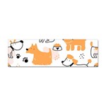 Seamless Pattern Of Cute Dog Puppy Cartoon Funny And Happy Sticker (Bumper) Front