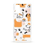 Seamless Pattern Of Cute Dog Puppy Cartoon Funny And Happy Samsung Galaxy S20 6.2 Inch TPU UV Case Front