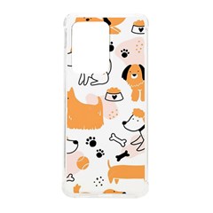 Seamless Pattern Of Cute Dog Puppy Cartoon Funny And Happy Samsung Galaxy S20 Ultra 6 9 Inch Tpu Uv Case by Wav3s