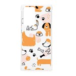 Seamless Pattern Of Cute Dog Puppy Cartoon Funny And Happy Samsung Galaxy Note 20 Ultra TPU UV Case Front