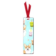 Welsh Corgi Boba Tea Bubble Cute Kawaii Dog Breed Small Book Marks by Wav3s