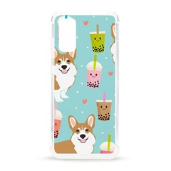 Welsh Corgi Boba Tea Bubble Cute Kawaii Dog Breed Samsung Galaxy S20 6 2 Inch Tpu Uv Case by Wav3s