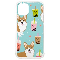 Welsh Corgi Boba Tea Bubble Cute Kawaii Dog Breed Iphone 12/12 Pro Tpu Uv Print Case by Wav3s