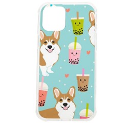 Welsh Corgi Boba Tea Bubble Cute Kawaii Dog Breed Iphone 12 Pro Max Tpu Uv Print Case by Wav3s