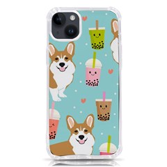 Welsh Corgi Boba Tea Bubble Cute Kawaii Dog Breed Iphone 14 Plus Tpu Uv Print Case by Wav3s