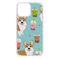 Welsh Corgi Boba Tea Bubble Cute Kawaii Dog Breed Iphone 13 Pro Max Tpu Uv Print Case by Wav3s