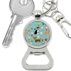 Chihuahua Bubble Kawaii Boba Tea Cute Dog Bottle Opener Key Chain by Wav3s