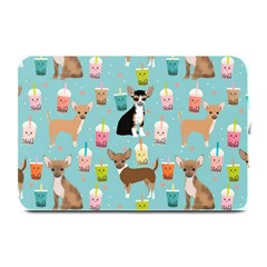 Chihuahua Bubble Kawaii Boba Tea Cute Dog Plate Mats by Wav3s