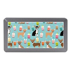 Chihuahua Bubble Kawaii Boba Tea Cute Dog Memory Card Reader (mini) by Wav3s