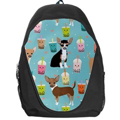 Chihuahua Bubble Kawaii Boba Tea Cute Dog Backpack Bag by Wav3s