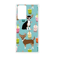 Chihuahua Bubble Kawaii Boba Tea Cute Dog Samsung Galaxy Note 20 Ultra Tpu Uv Case by Wav3s