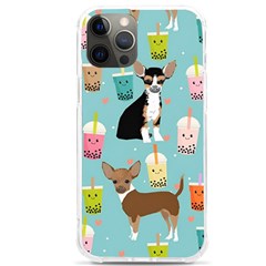 Chihuahua Bubble Kawaii Boba Tea Cute Dog Iphone 12 Pro Max Tpu Uv Print Case by Wav3s