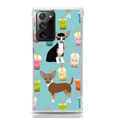 Chihuahua Bubble Kawaii Boba Tea Cute Dog Samsung Galaxy Note 20 Ultra Tpu Uv Case