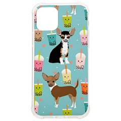 Chihuahua Bubble Kawaii Boba Tea Cute Dog Iphone 12/12 Pro Tpu Uv Print Case by Wav3s