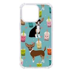 Chihuahua Bubble Kawaii Boba Tea Cute Dog Iphone 13 Pro Tpu Uv Print Case by Wav3s