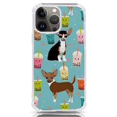 Chihuahua Bubble Kawaii Boba Tea Cute Dog Iphone 13 Pro Max Tpu Uv Print Case