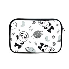 Panda Floating In Space And Star Apple Macbook Pro 13  Zipper Case by Wav3s