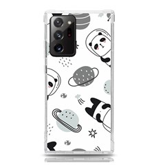 Panda Floating In Space And Star Samsung Galaxy Note 20 Ultra TPU UV Case