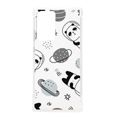 Panda Floating In Space And Star Samsung Galaxy Note 20 Ultra Tpu Uv Case by Wav3s