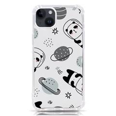 Panda Floating In Space And Star Iphone 14 Plus Tpu Uv Print Case