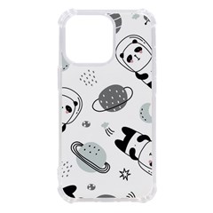 Panda Floating In Space And Star Iphone 13 Pro Tpu Uv Print Case