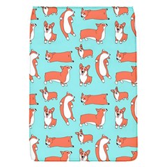 Corgis On Teal Removable Flap Cover (s) by Wav3s