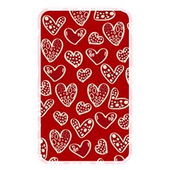 Vector Seamless Pattern Of Hearts With Valentine s Day Memory Card Reader (rectangular) by Wav3s