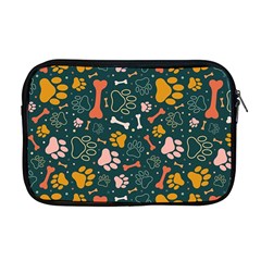 Dog Paw Colorful Fabrics Digitally Apple Macbook Pro 17  Zipper Case