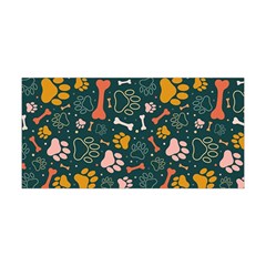 Dog Paw Colorful Fabrics Digitally Yoga Headband by Wav3s