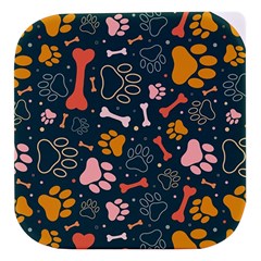 Dog Paw Colorful Fabrics Digitally Stacked Food Storage Container