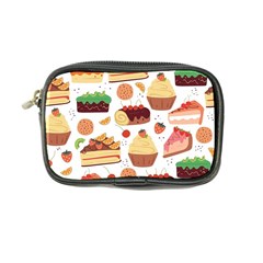 Seamless Pattern Hand Drawing Cartoon Dessert And Cake Coin Purse by Wav3s