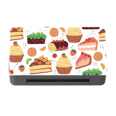 Seamless Pattern Hand Drawing Cartoon Dessert And Cake Memory Card Reader With Cf by Wav3s