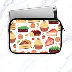 Seamless Pattern Hand Drawing Cartoon Dessert And Cake Apple Ipad Mini Zipper Cases by Wav3s