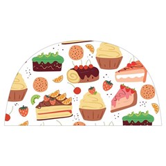 Seamless Pattern Hand Drawing Cartoon Dessert And Cake Anti Scalding Pot Cap by Wav3s