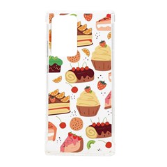 Seamless Pattern Hand Drawing Cartoon Dessert And Cake Samsung Galaxy Note 20 Ultra Tpu Uv Case by Wav3s