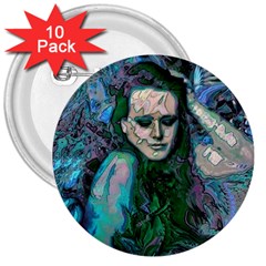 Alphonse Woman 3  Buttons (10 Pack)  by MRNStudios