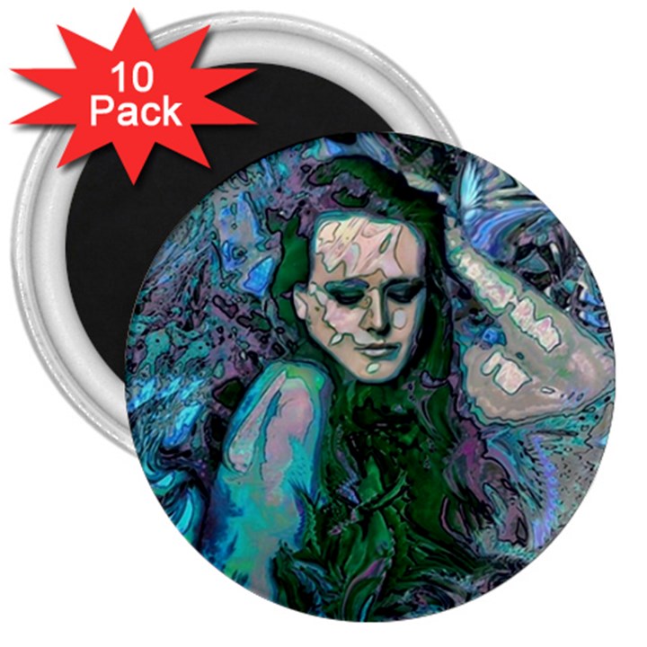 Alphonse Woman 3  Magnets (10 pack) 