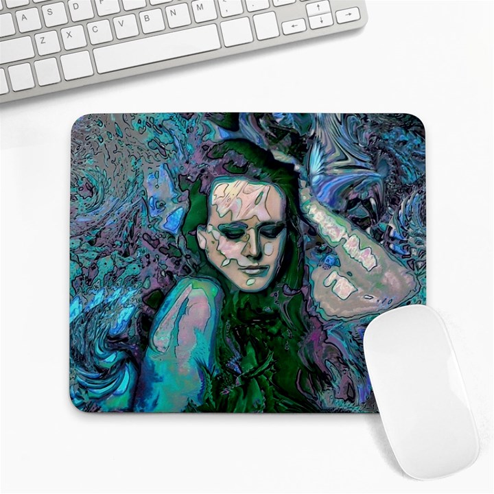 Alphonse Woman Large Mousepad