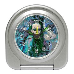 Alphonse Woman Travel Alarm Clock by MRNStudios