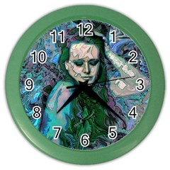 Alphonse Woman Color Wall Clock by MRNStudios