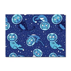 Cat Spacesuit Space Suit Astronaut Pattern Sticker A4 (100 Pack) by Wav3s