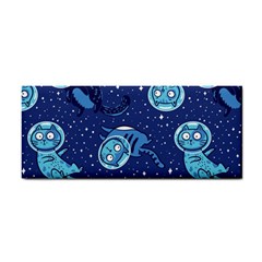 Cat Spacesuit Space Suit Astronaut Pattern Hand Towel by Wav3s