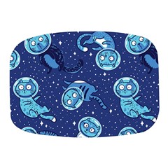 Cat Spacesuit Space Suit Astronaut Pattern Mini Square Pill Box