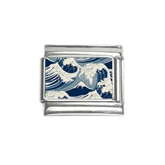 Japanese Wave Pattern Italian Charm (9mm) by Wav3s